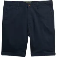Superdry Superdrytil mænd. M7110486A Premium Regular Regular Short Chino Navy (34), Casual, Bomuld, Blå