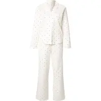 Hunkemoller Pyjamas rød / naturhvid