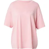 Roxy Oversized bluse lys pink / burgunder / hvid