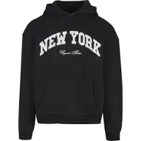 Mister tee New York Collage Fluffy Hættetrøje