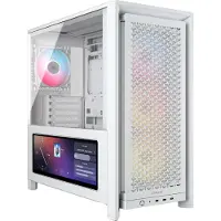 Corsair FRAME 4000D LCD RS ARGB - Kabinet - Miditower - Hvid