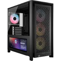 Corsair FRAME 4000D LCD RS ARGB - Kabinet - Miditower - Sort