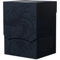 Arcane Tinmen Dragon Shield Card Deck Box - Deck Shell: Midnight Blue/Black - Holdable & Sturdy TCG OCG Card Storage - For Pokemon Yugioh Command