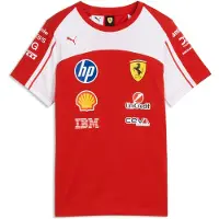 Puma Sf Ferrari Replica T-shirt Med Korte ærmer