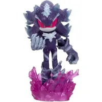 Sonic The Hedgehog 4-tommer Mephiles the Dark Action Figur med Purple Mist Base-tilbeh?r. Alder 3+ (officielt licenseret af Sega)