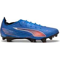 Puma ULTRA 6 CARBON FG Football Boots Unisex, Shoes, Ultra Blue/White/Glowing Red, 40.5