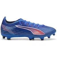 Puma Ultra 6 Match FG/AG Untamed - Blå/Hvid/Rød, størrelse 44