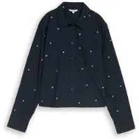 Tom Tailor DENIM Bluse navy / lys pink