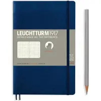 Leuchtturm - Notebook Softcover Paperback B6+ - 123 nummererede sider til skrivning og journalf?ring (prikket fl?de)