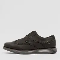 Deakins Herre Karl Brogue Sko Sort/Charcoal