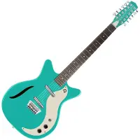 Danelectro Vintage 12 String Guitar Dark Aqua