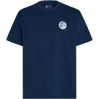 O'Neill Bluser & t-shirts 'O'Riginals Surf Shop' mørkeblå / hvid