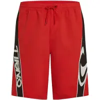 O'Neill Badeshorts '90'S 21' rød / sort / hvid