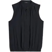 G-Star Stand-Up Collar Sleeveless Top - Black - Women