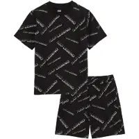 We fashion Nattøj lysegrå / mørkegrå / sort