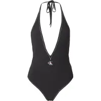 Calvin Klein Swimwear Badedragt rød / sort / hvid