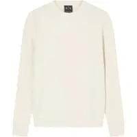 Armani Exchange A|X Armani Exchangetil mænd. XM002161AF20139U1074 Crewneck-trøje beige (XS), Casual, Bomuld, Lange ærmer