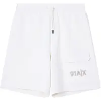 Armani Exchange A|X Armani Exchangetil mænd. XM002064AF10818U1074 Afslappede cremefarvede shorts (XS), Hvid, Beige, Casual, Bomuld
