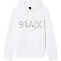 Armani Exchange A|X Armani Exchangetil mænd. XM002357AF10818U1074 Premium sweatshirt hvid (S), Casual, Bomuld, Korte ærmer