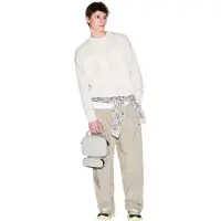 Armani Exchange A|X Armani Exchangetil mænd. XM002175AF18754U1074 Casual jumper hvid (M), Bomuld, Lange ærmer