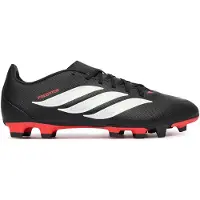 Adidas Predator Club FxG Immortal DNA - Sort/Hvid/Rød, størrelse 46