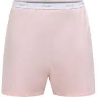 HUGO Pyjamasshorts i bomuldsjersey med stræk og linning med logo