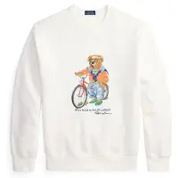 Ralph Lauren Sweatshirt indigo / orange / hvid