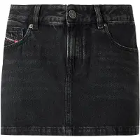 Diesel Nederdel 'DE-RON' black denim