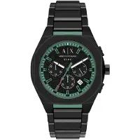 Armani Exchange Analogt ur 'Sync' grøn / sort