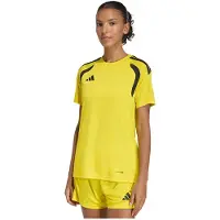 Adidas Trænings T-Shirt Tiro 26 League - Gul/Sort Kvinde, størrelse Small