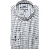 Fynch&Hatton Skjorte navy / hvid