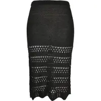 Urban Classics Crochet Midinederdel