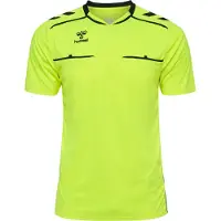 Hummel Funktionsskjorte mørkeblå / neongul