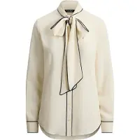 Ralph Lauren Bluse 'FREDELLA' elfenben / navy