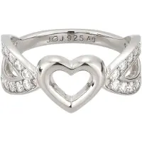 Elli Ring 'Heart' sølv