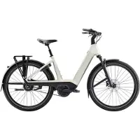 Trek Charter+ 4 Enviolo Belt 800 Lowstep - Lunar Silver - XL - Cykel