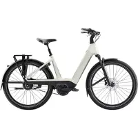 Trek Charter+ 4 Enviolo Belt 540 Lowstep - Lunar Silver - S - Cykel