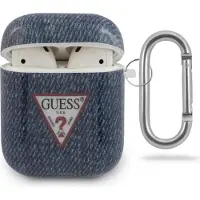 GUESS GUACA2TPUJULDB AirPods cover navy/mørkeblå Jeans Collection