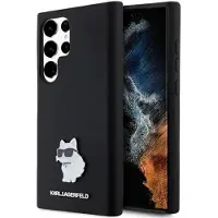 Karl Lagerfeld Samsung Galaxy S24 Ultra Cover Choupette Sort