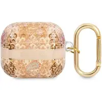 GUESS GUA3HHFLD AirPods 3-cover guld/guld Paisley Strap Collection