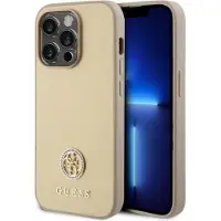 GUESS GUHCP15XPS4DGPD iPhone 15 Pro Max 6,7" guld/guld hardcase Strass Metal Logo