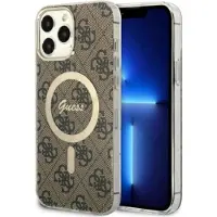 GUESS GUHMP13XH4STW iPhone 13 Pro Max 6,7" brun/brun hardcase 4G MagSafe