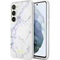 GUESS GUHCS23MPCUMAH S23+ S916 hvid/hvid hardcase Marmor