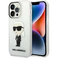 Karl Lagerfeld Ikonik Transparent iPhone 14 Pro-cover