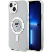Karl Lagerfeld IML Choupette MagSafe-etui til iPhone 15 Plus - gennemsigtig