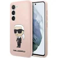 Karl Lagerfeld KLHCS23SSNIKBCP S23 S911 hardcase pink/pink silikone Ikonik