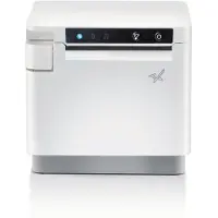 Star Micronics Star mC-Print3 MCP30 WT E+U - Kvitteringsprinter - direkte termisk - Rulle (8 cm) - 203 dpi - op til 250 mm/sek. - USB, LAN - skærer - hvid