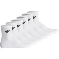 Emporio Armani Sportssokker sort / hvid