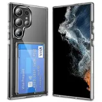 Mtp Products Samsung Galaxy S26 Ultra Gennemsigtigt Cover med Kortholder