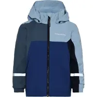 Didriksons Pilvi, regnjakke, junior, blå